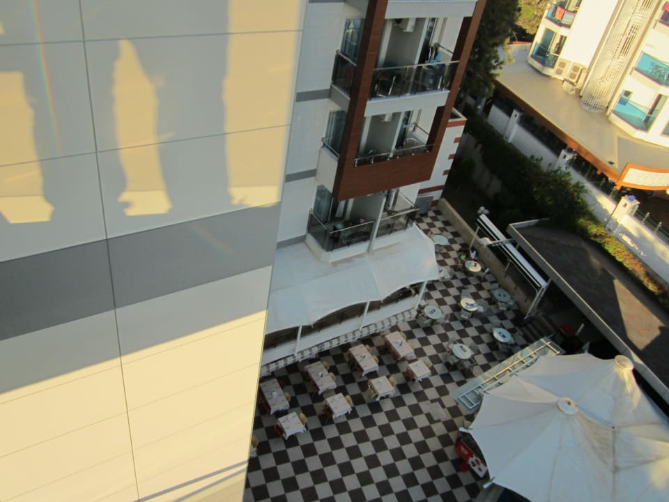 Außenbereich Restaurant Hotel Grand Okan
