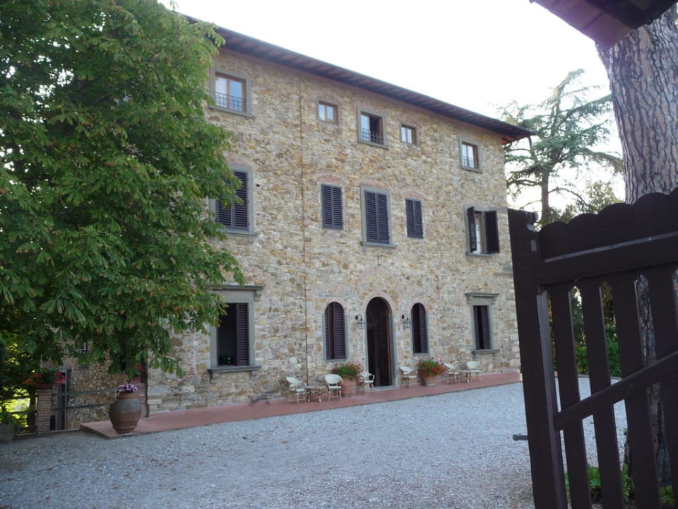 Eingang Hotel Relais Fattoria Valle