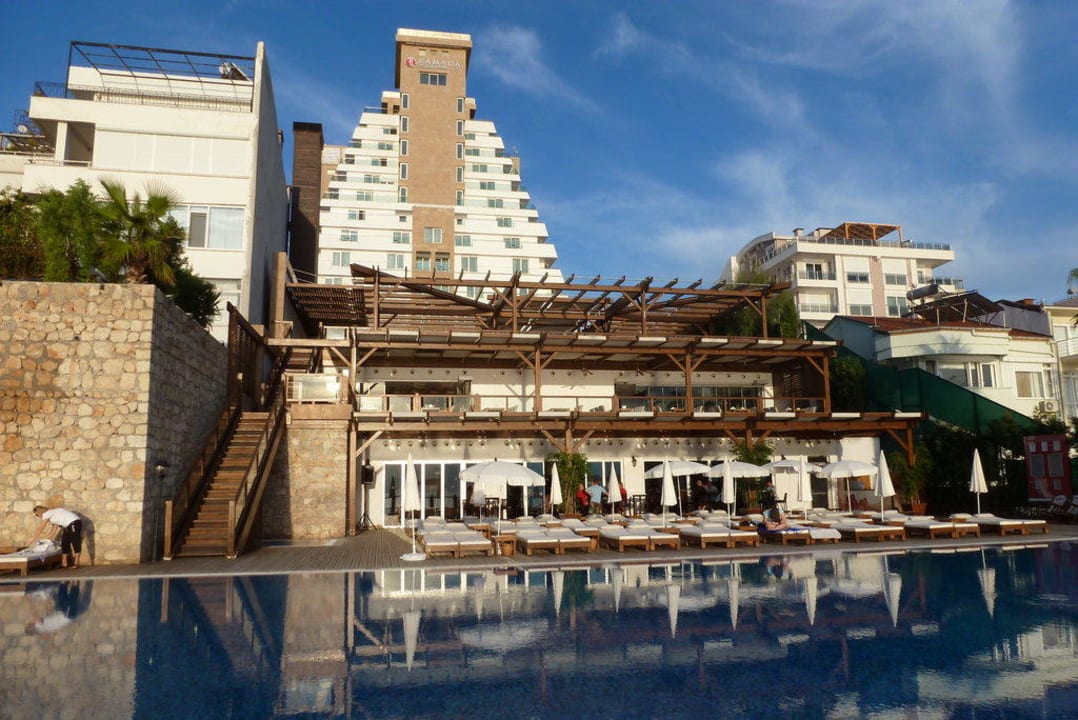 Liegewiese, Indigo-Bar und Fischrestauran Ramada Plaza by Wyndham Antalya