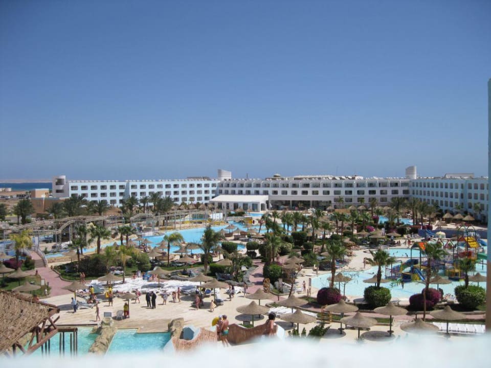 Blick vom Rutschenturm Titanic Resort & Aqua Park