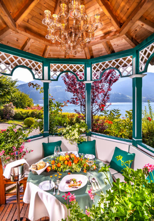 Gartenanlage Grand Hotel Zell am See