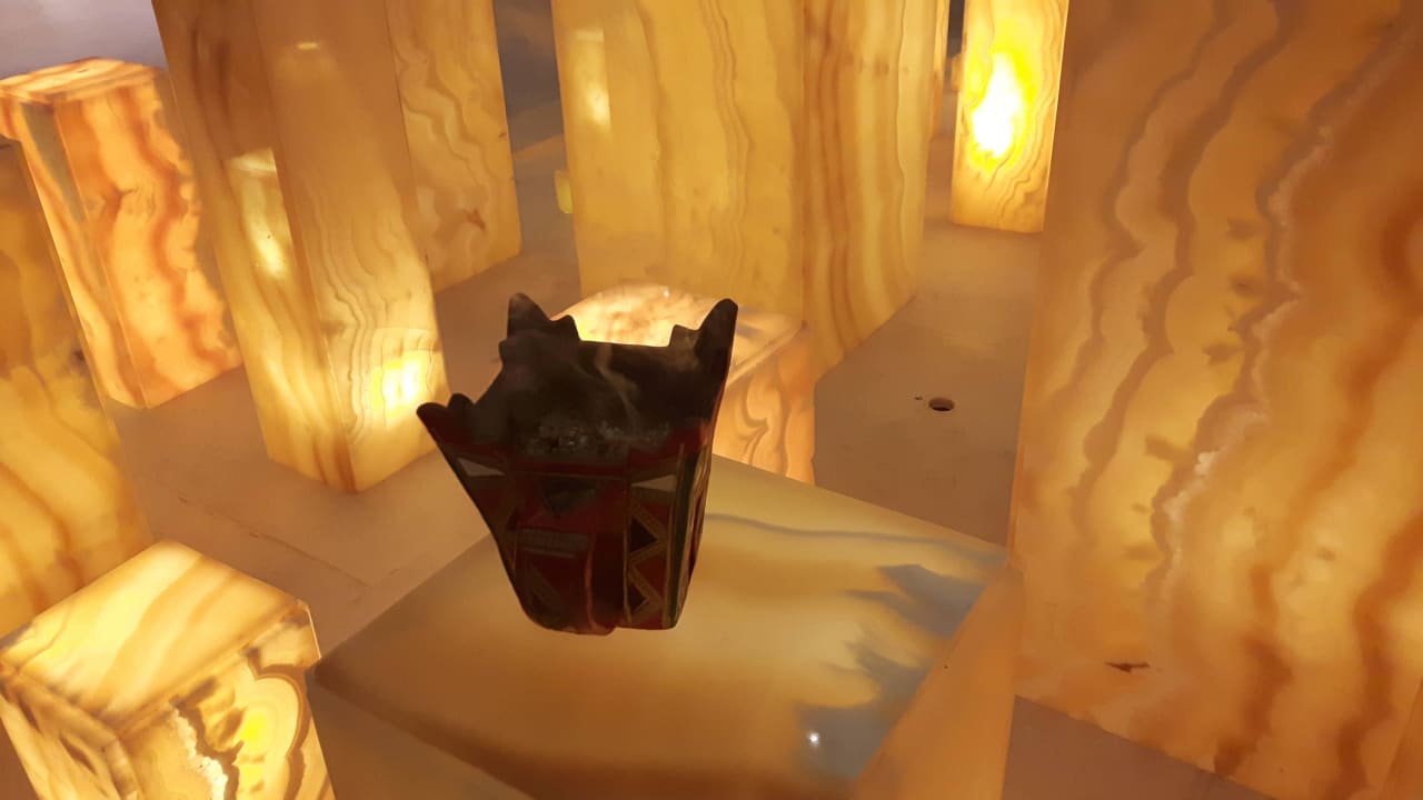 Weihrauchduft mit Lichtspiel, tolle Atmosphäre Salalah Rotana Resort