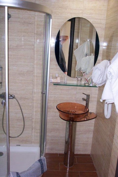 Bad mit Dusche Hotel Corissia Princess