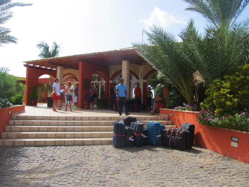 Hoteleingang Occidental Boa Vista Beach
