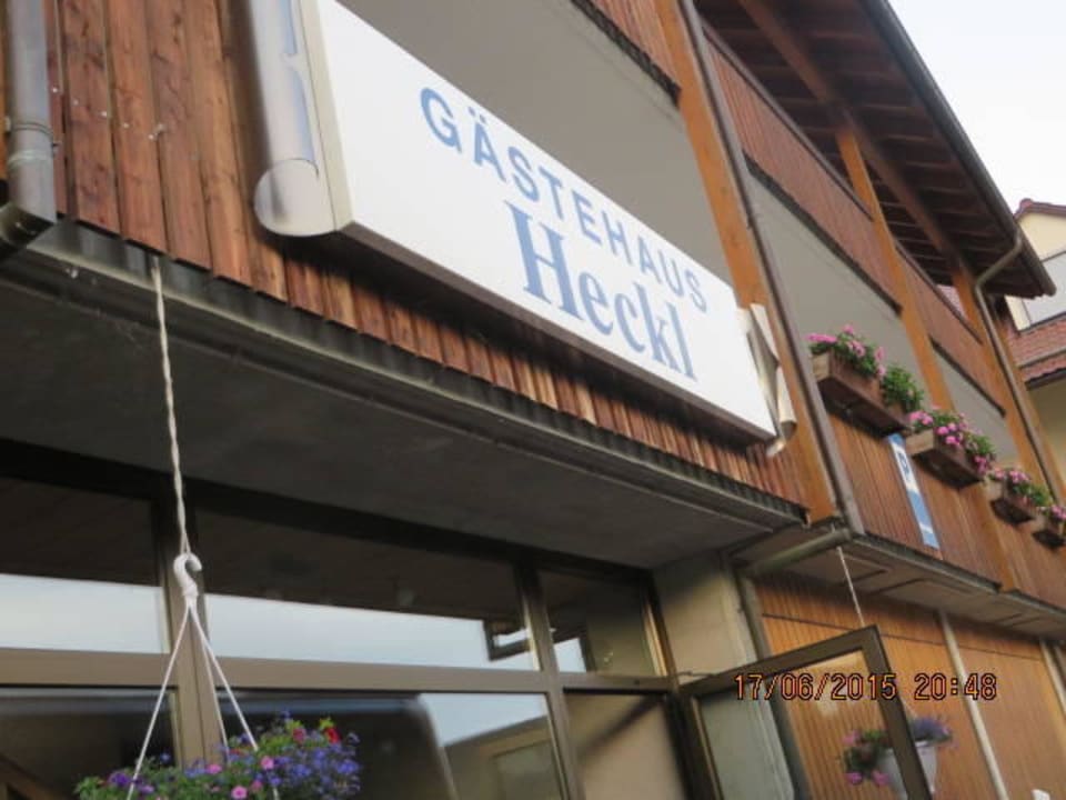 Hotelfirmierung für Gästehaus Hotel Gasthof Heckl