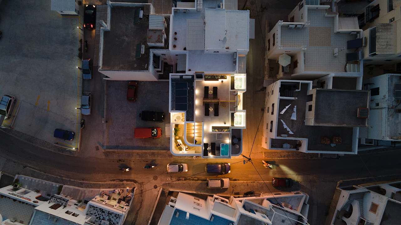 Außenansicht Makava Suites Naxos