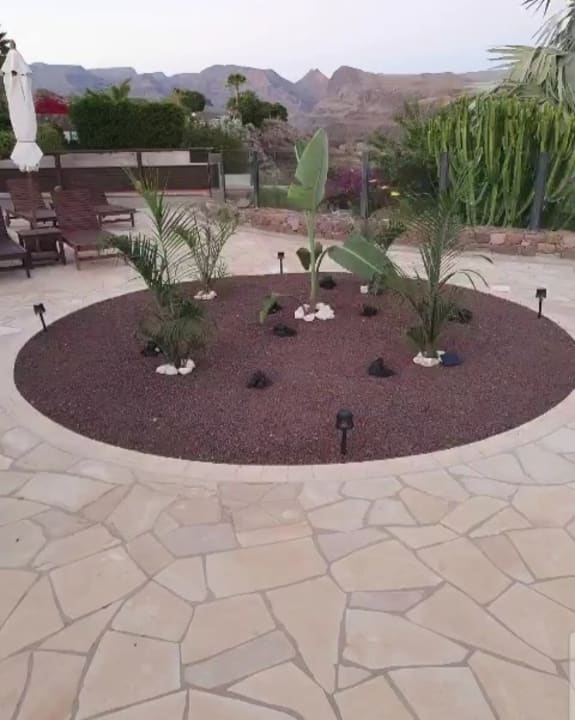 Gartenanlage Casa León Royal Retreat