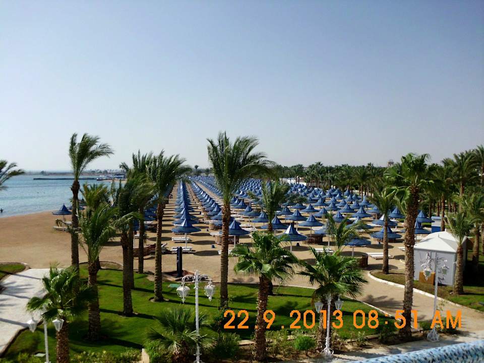 Vom Balkon The Grand Hotel Hurghada