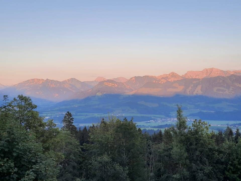 Ausblick Familotel Allgäuer Berghof