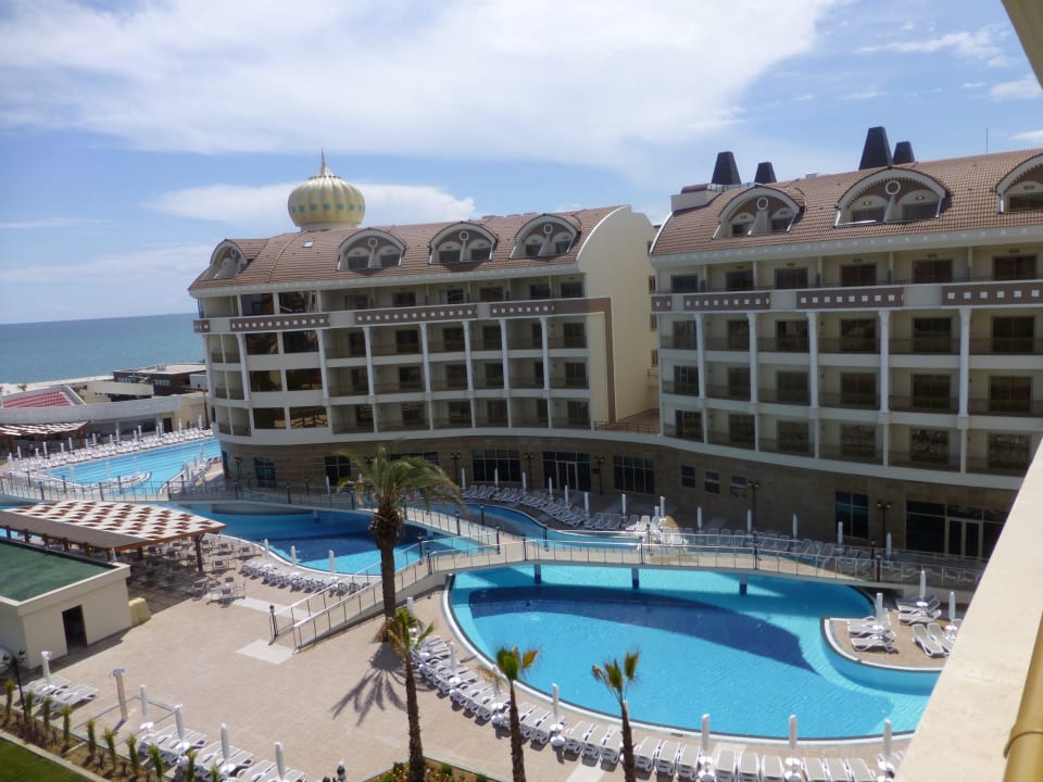 Nochmals Zimmeraussicht! Kirman Belazur Resort & Spa