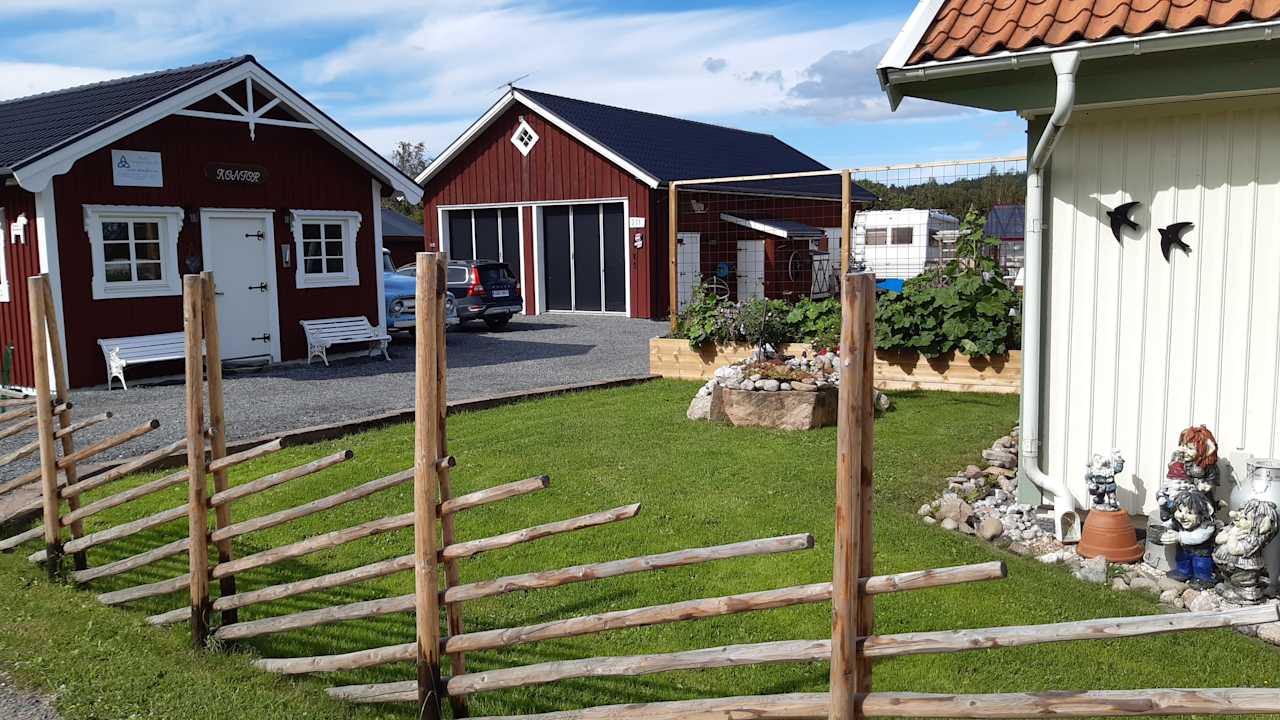 Außenansicht Gårdslägenhet vid Göta Älv/Båstorp