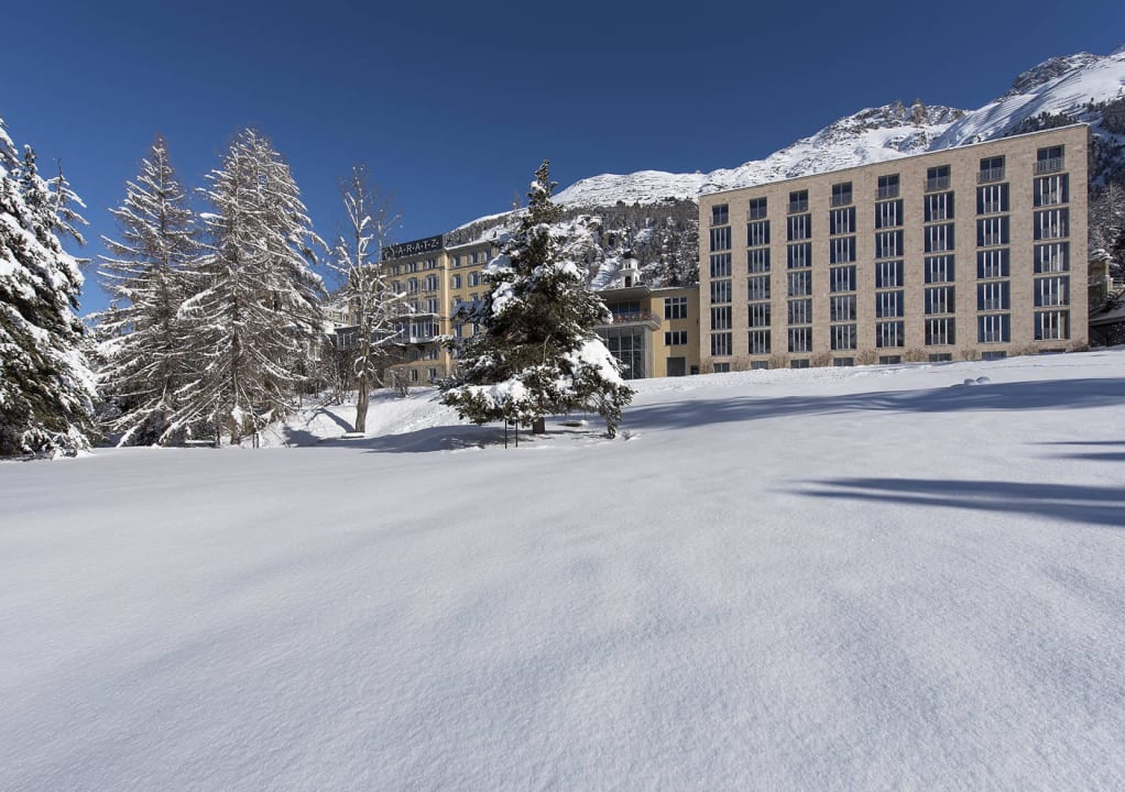Das Saratz im Winter Hotel Saratz