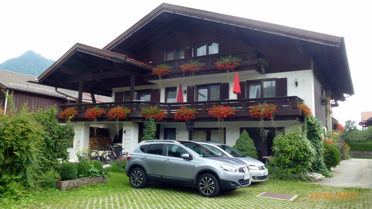 Rückseite des Hotels Hotel Alp Inn