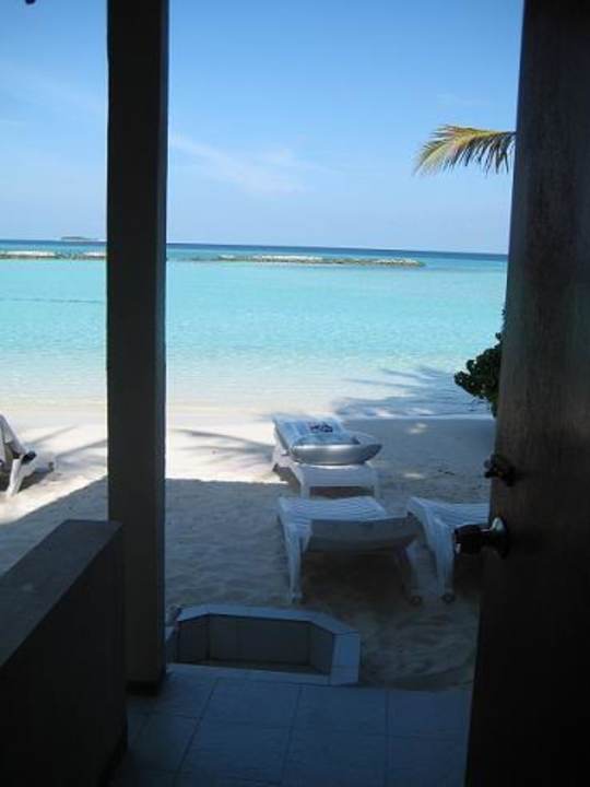 Aussicht vom Bugalow 39 Summer Island Maldives