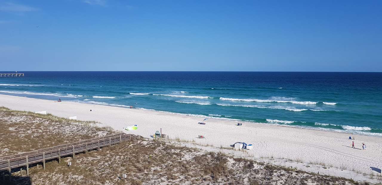 Ausblick Holiday Inn Express Pensacola Beach