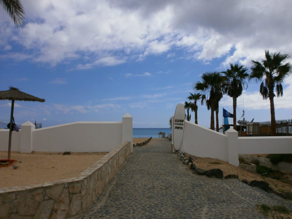 Ausgang am Meer SBH Fuerteventura Playa