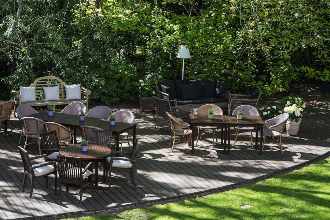 Gartenanlage Privathotel Lindtner Hamburg