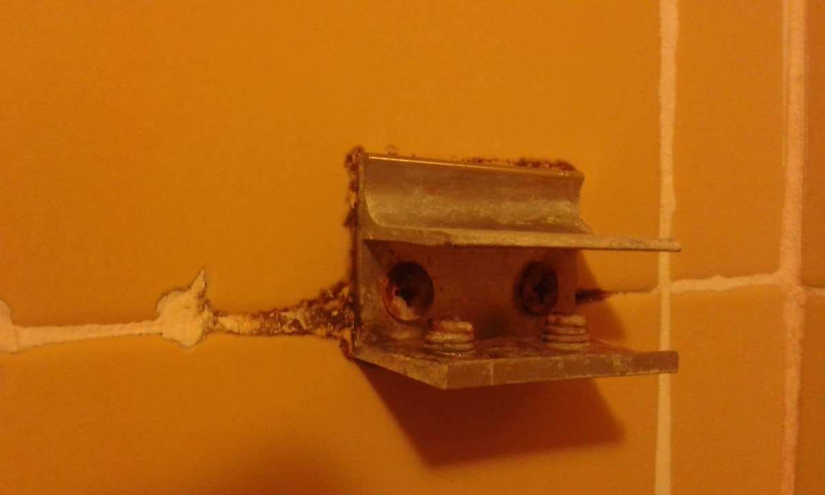 Dusche mit Verletzungspotential Hotel Sole