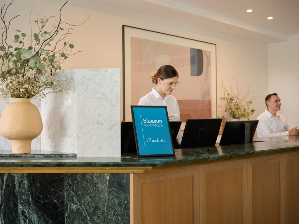 Lobby Bluesun Hotel Alga