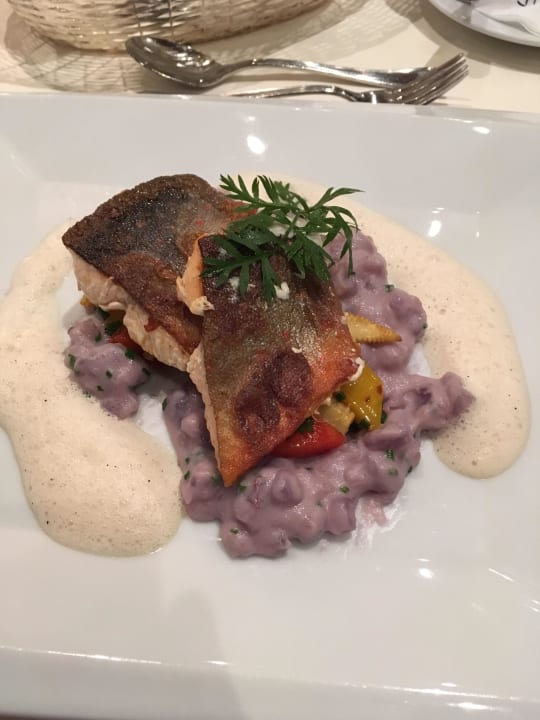 Hauptgericht Hotel Yachthafenresidenz Hohe Düne