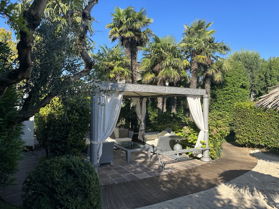 Gartenanlage Villa Carlotta Jesolo Lido