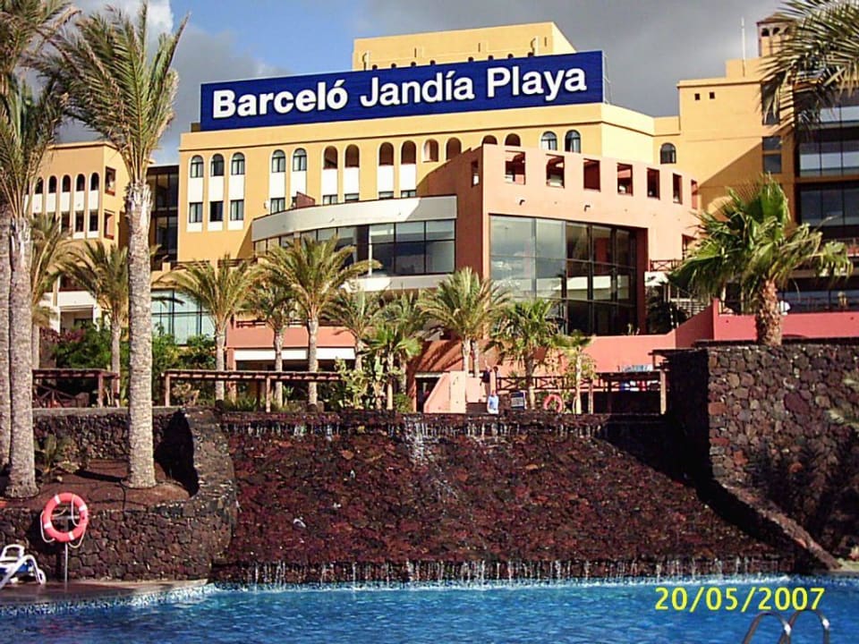 Ansicht aufs Hauptgebäude Occidental Jandía Playa