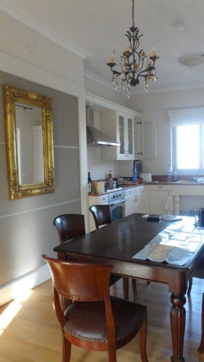 Küche / Essbereich Hotel Pleiades Villas