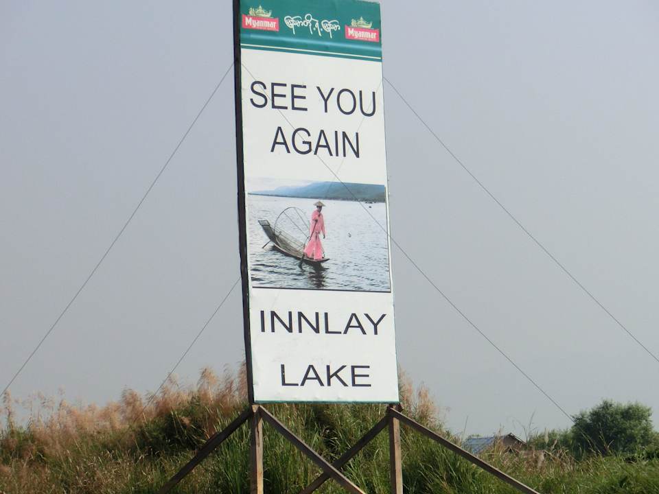 Abschied von Inle See Hotel Paradise Inle Resort