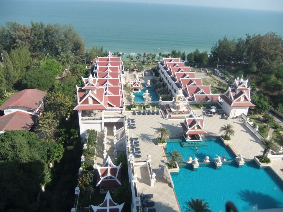 Ausblick vom Zimmer aus zum Meer Hotel Grand Pacific Sovereign Resort & Spa