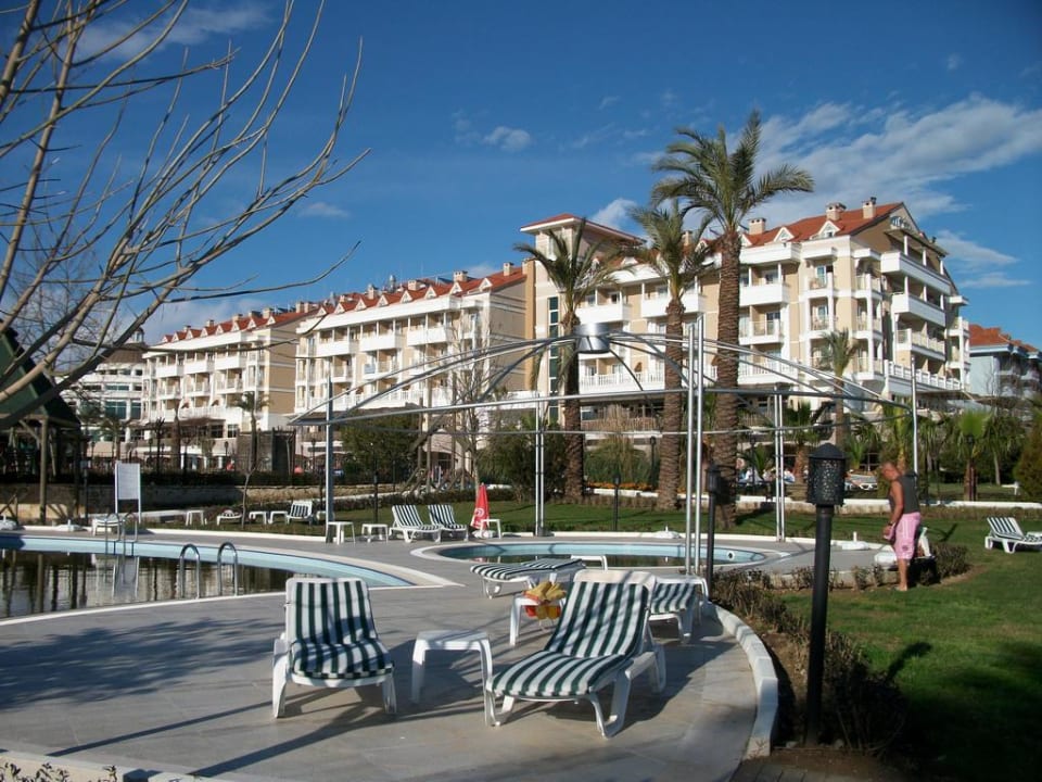 Anblick aus dem Garten Trendy Aspendos Beach Hotel