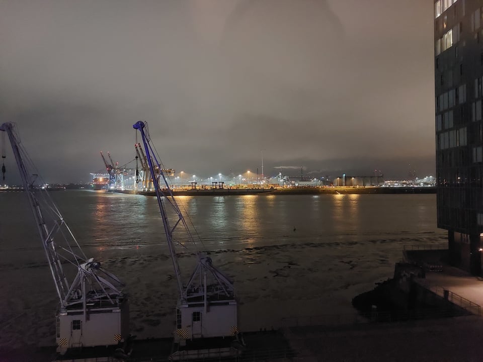 Ausblick Hotel Deutsche Seemannsmission Hamburg-Altona