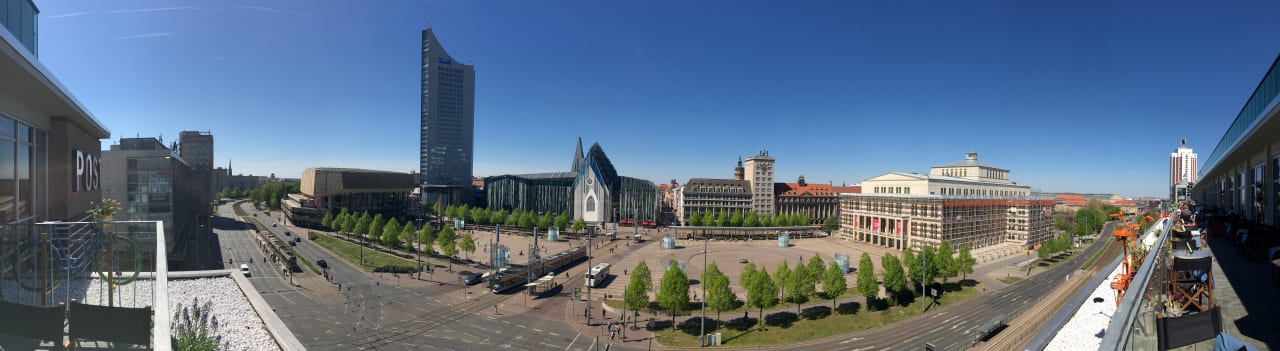 Ausblick Felix Suiten am Augustusplatz
