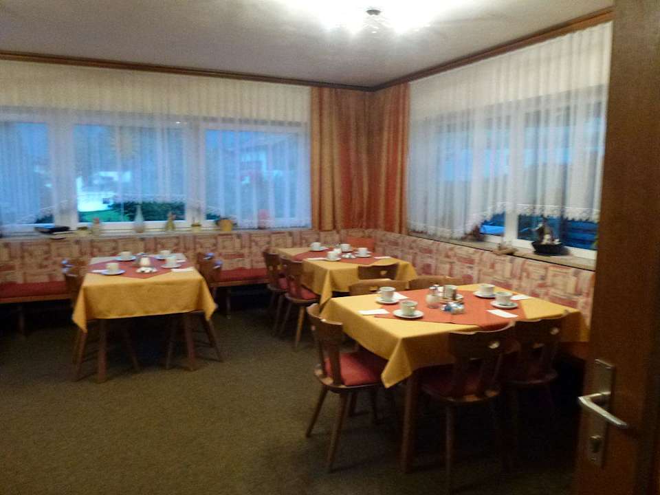 Frühstücksraum Gästehaus Fernblick