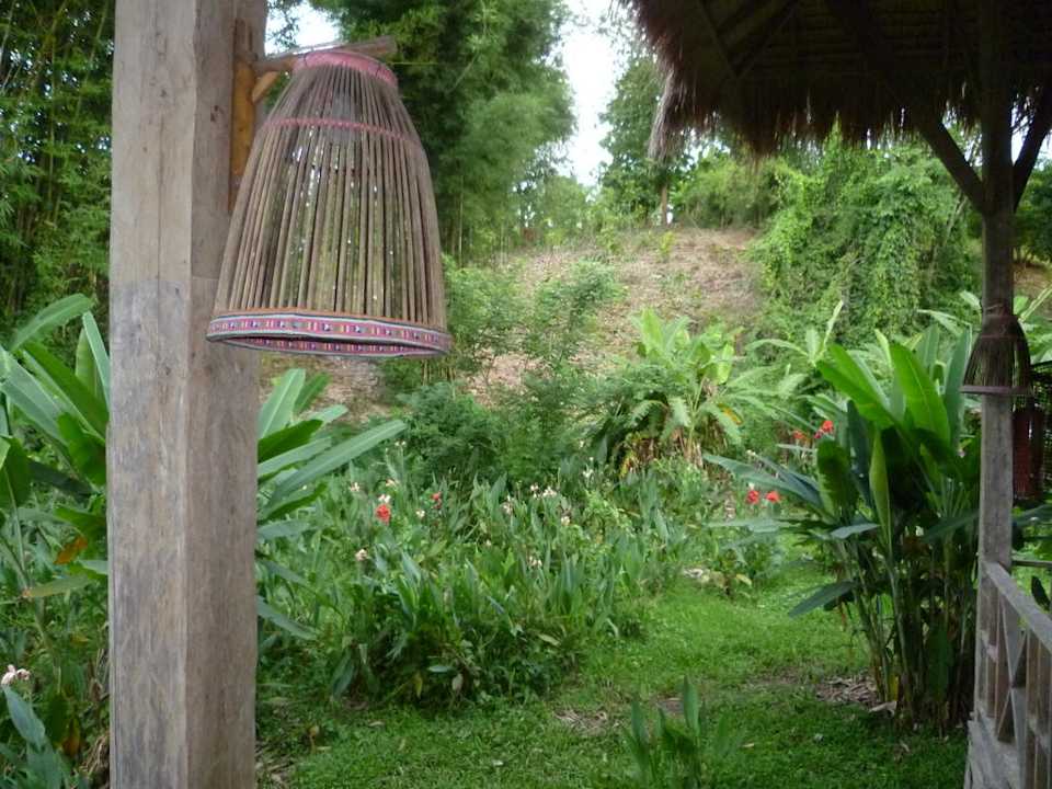 Ausblick von Terrasse Hotel Lisu Lodge