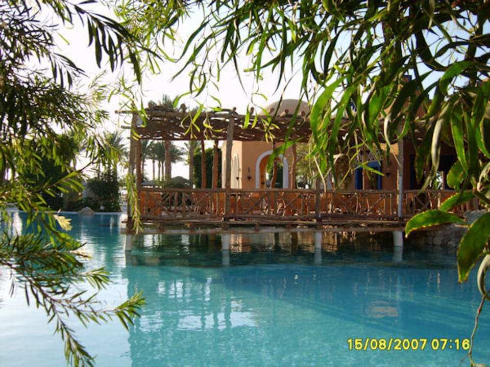 Blick auf das Karibische Restaurant Grand Makadi