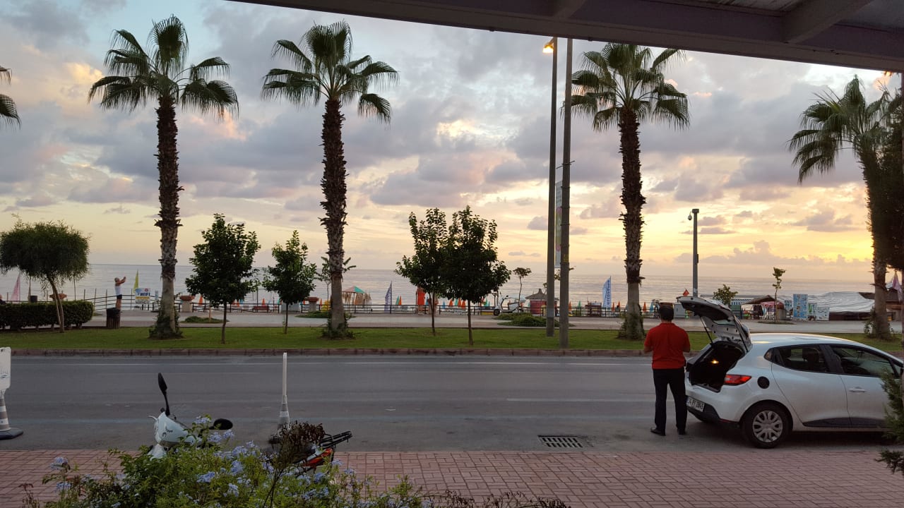Ansicht Veranda Kleopatra Celine Hotel