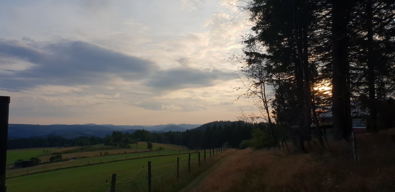 Ausblick Ferienwohnung Steinacker am Gerkenstein