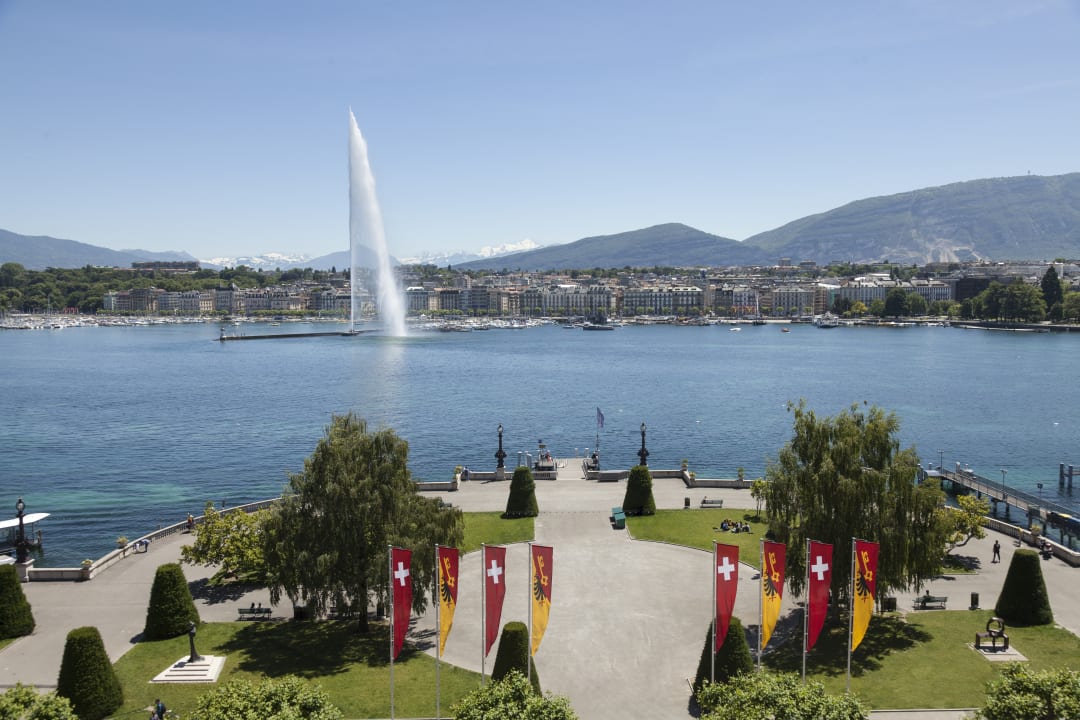 Ausblick Hotel Beau Rivage
