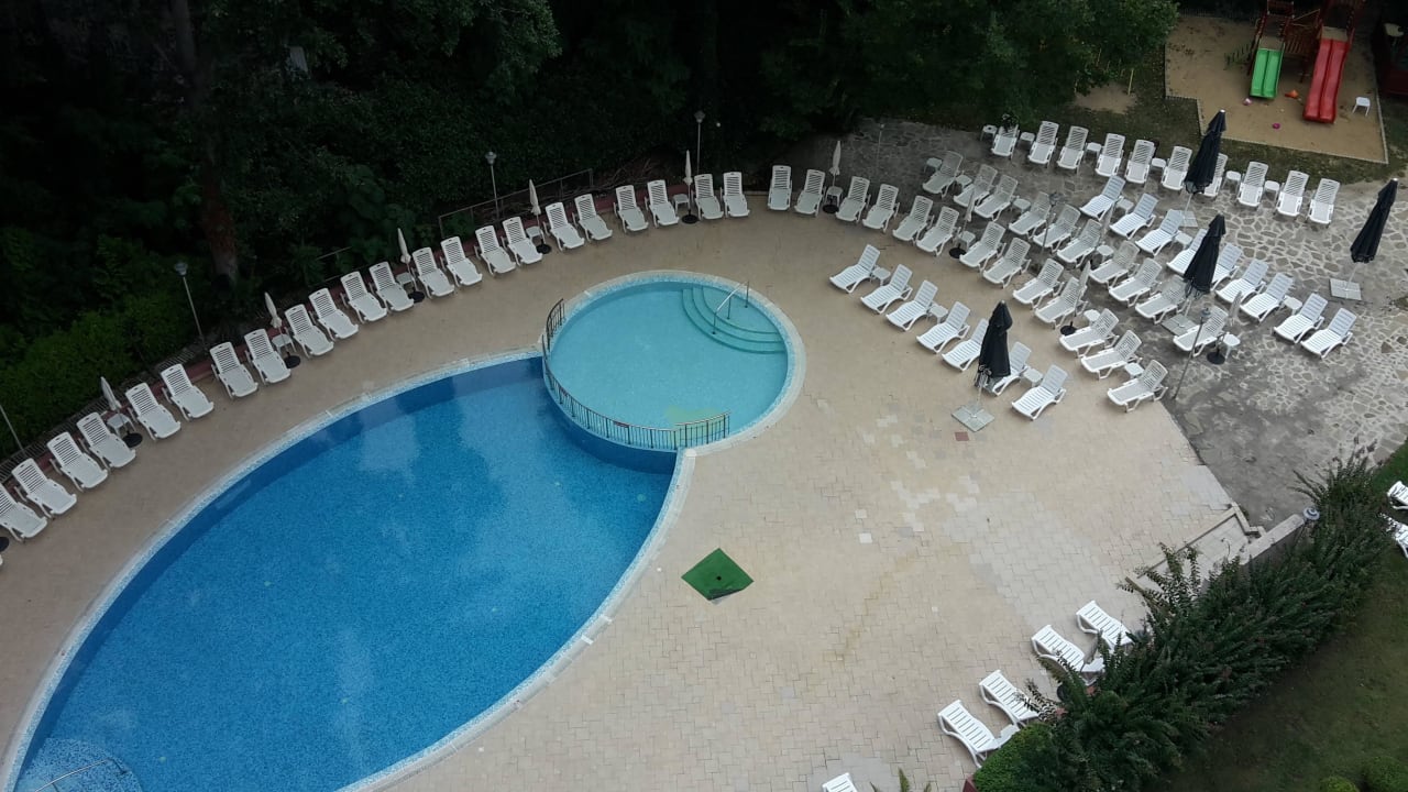 Ausblick Balkon Odessos Park Hotel