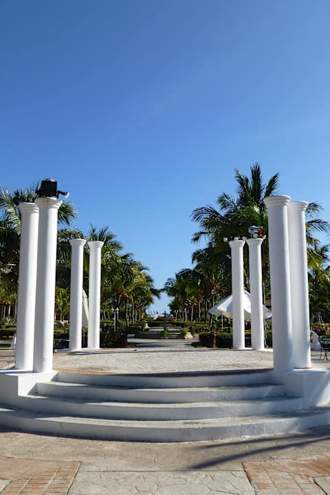 Eventpodest bei der Lobby Melia Las Dunas