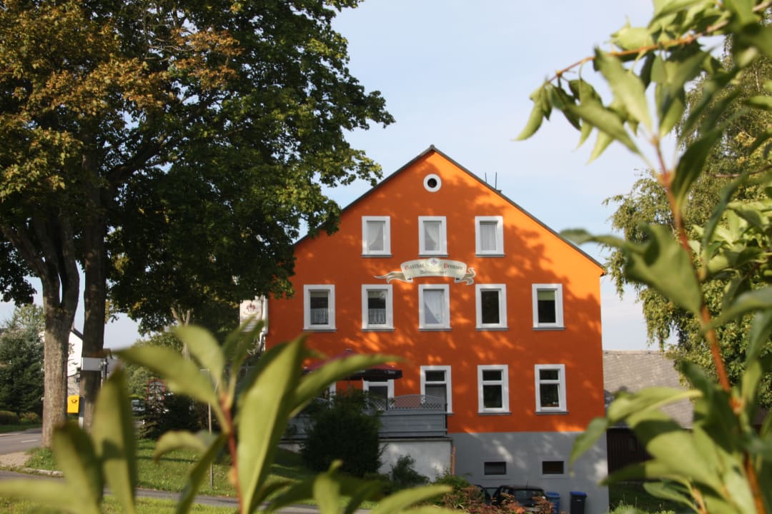 Außenansicht Gasthof & Pension Dittmannsdorf