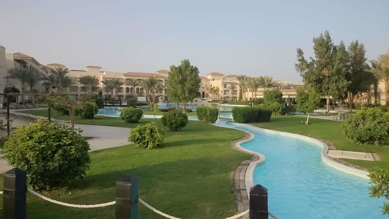 Pool/Garten JAZ Aquamarine Resort