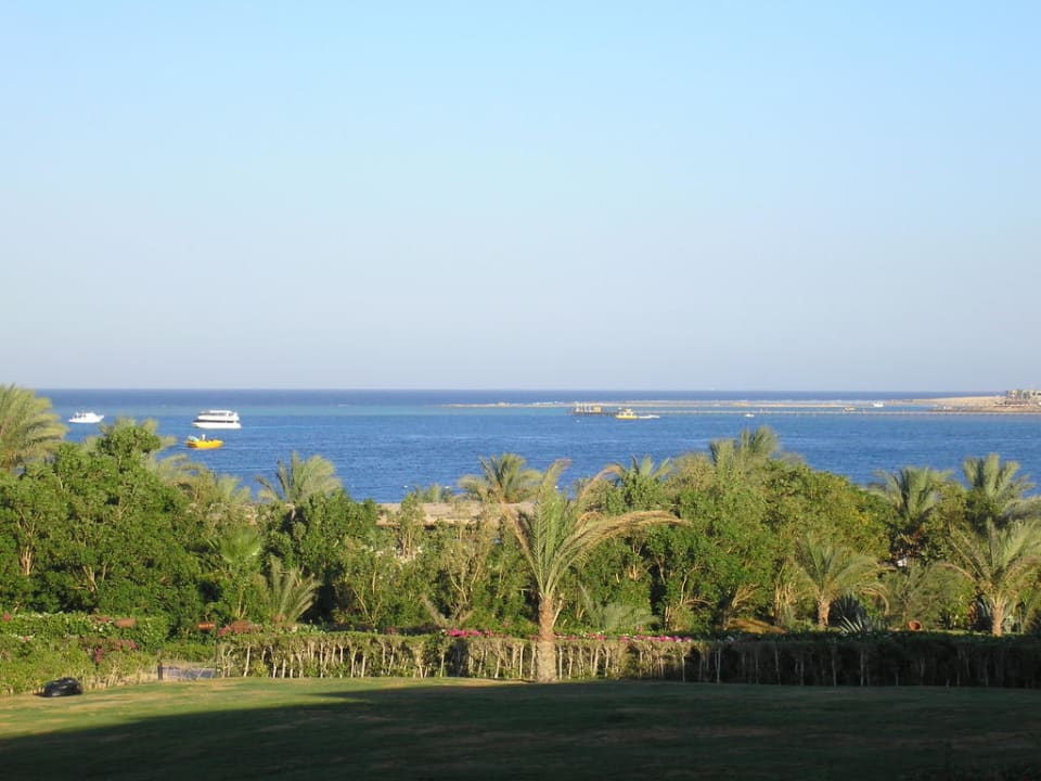Blick vom Balkon Fort Arabesque Resort, Spa & Villas