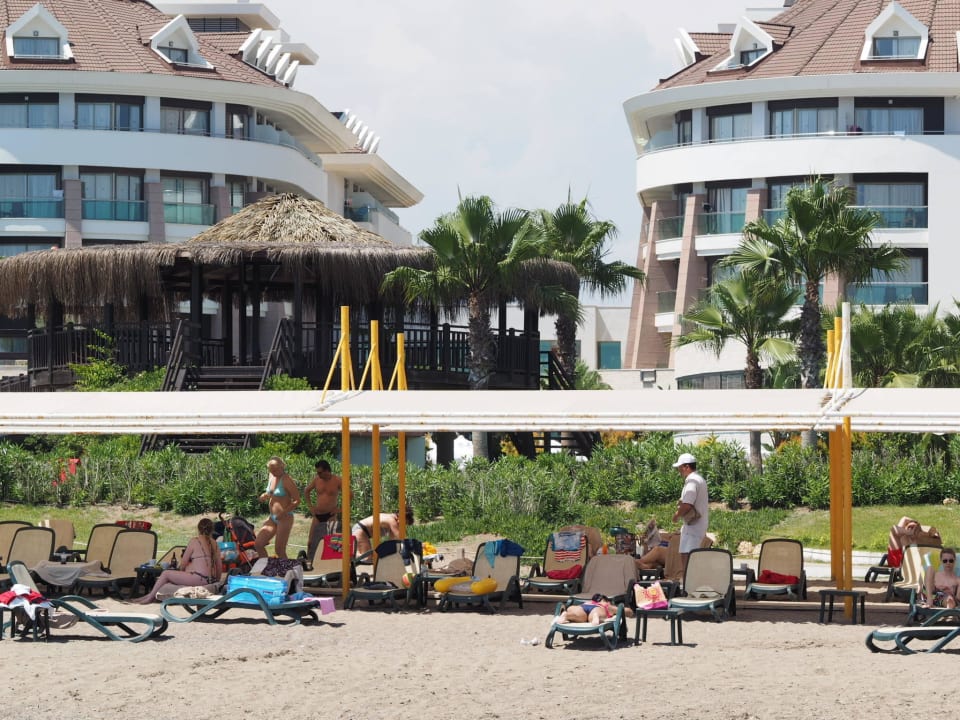 Вид на отель с пляжа Sherwood Dreams Resort