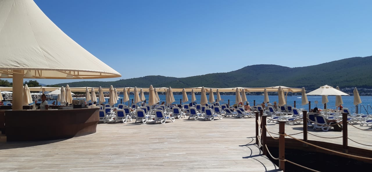 Strand La Blanche Island Bodrum