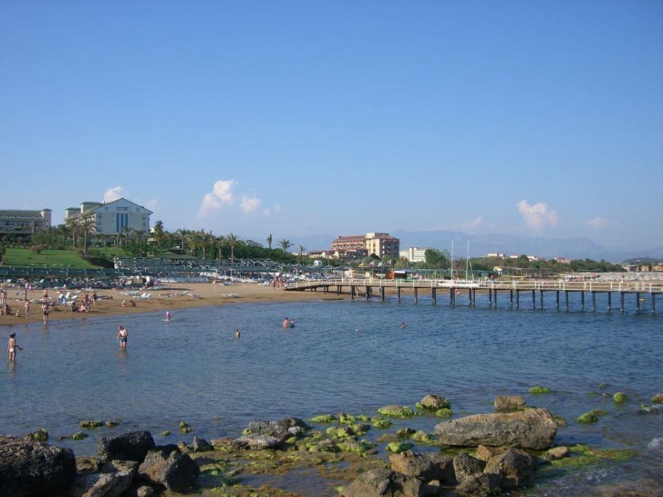 Ein Strandabschnitt Hotel Turan Prince