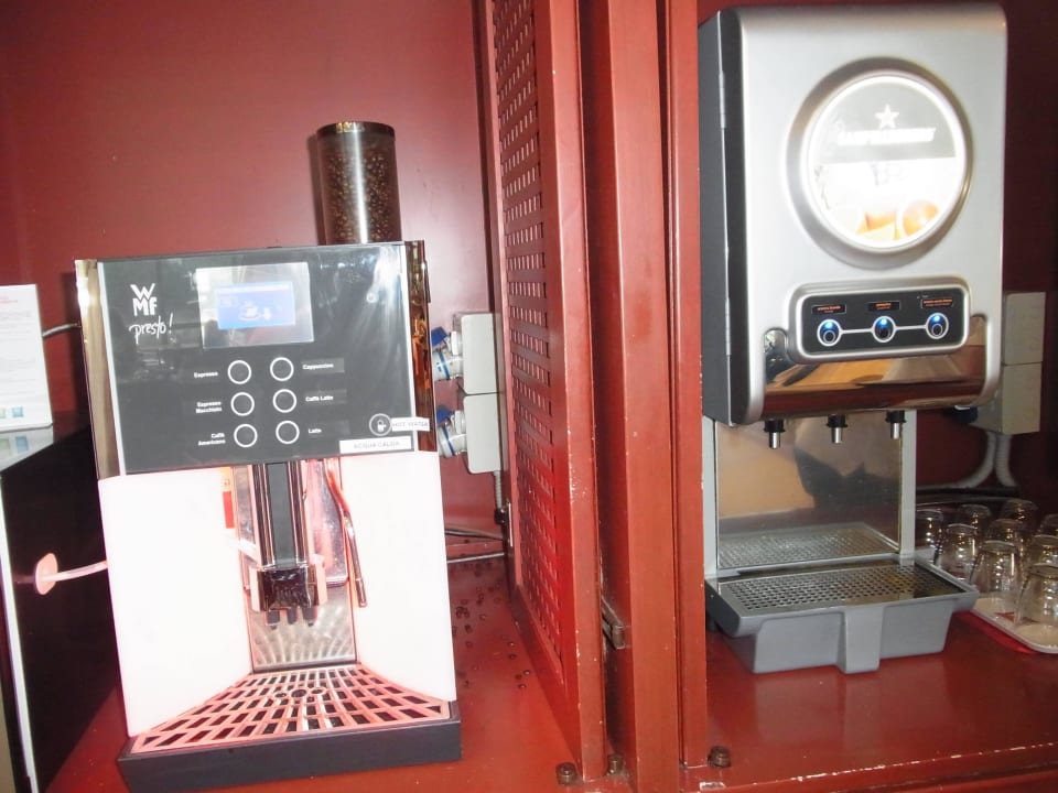 Kaffee- und Saftmaschine Leonardo Hotel Verona