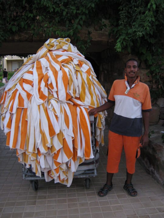 Handdoekservice ... Stella Garden Resort & Spa, Makadi Bay