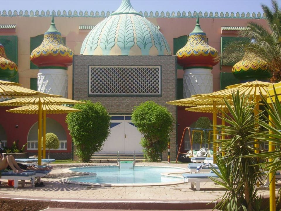 Der kleine Pool Pickalbatros Alf Leila Wa Leila Resort - Neverland Hurghada