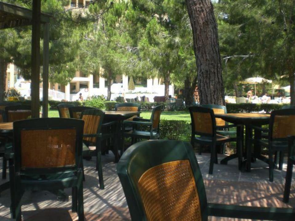 Aussenanlage des Restaurant Asteria Collection Side